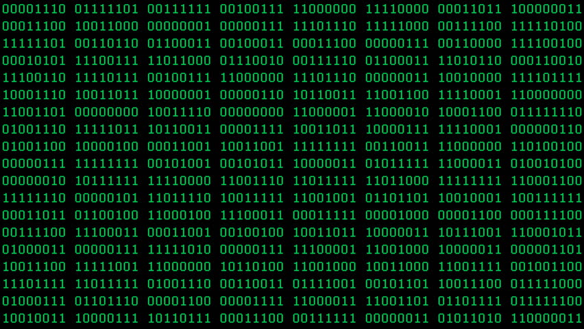 Binary Code Wall Animation Stock Footage Video 3191083 | Shutterstock