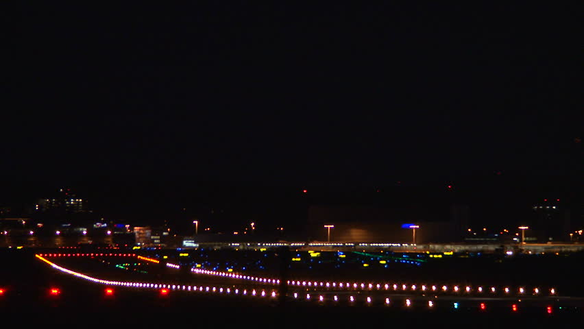 Airport Night Stock Footage Video | Shutterstock