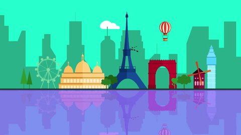 Animation Paris Detailed Skyline Colorful Cartoon Stock Footage Video (100% Royalty-free) 18807434 | Shutterstock Animation Paris Detailed Skyline Colorful Cartoon Stock Footage Video (100% Royalty-free) 18807434 | Shutterstock