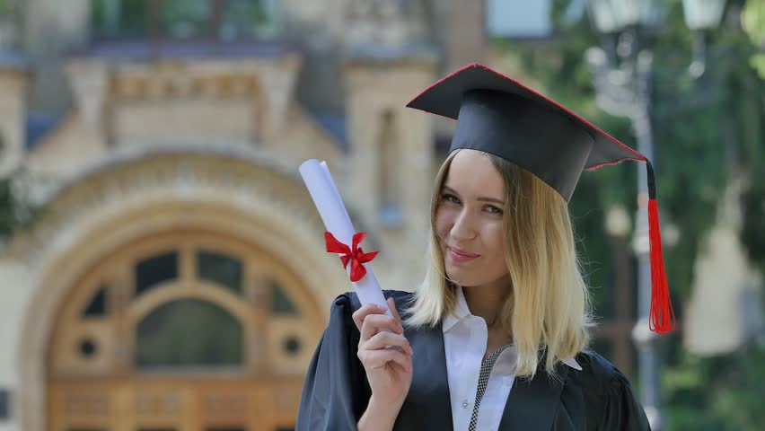 Image result for Happy Phd woman