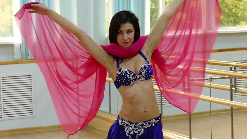 Beautiful Woman Dancing In Arabic Costume Oriental Or Belly Dance Beautiful Woman Dancing In Arabic Costume Oriental Or Belly Dance