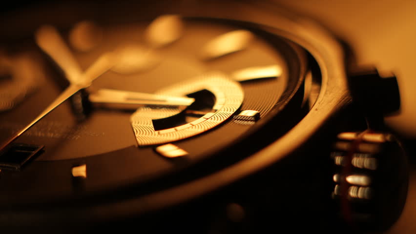 Clock Macro. Time Forward. Stock Footage Video (100% ...