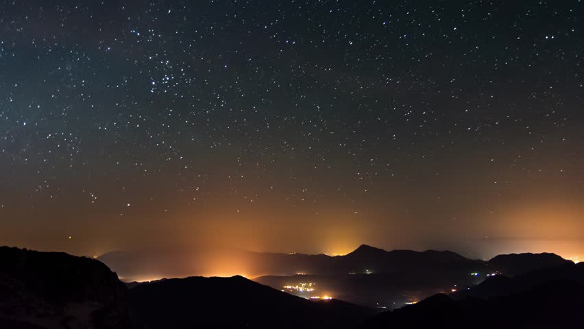 Stars above the mountains image - Free stock photo - Public Domain ...