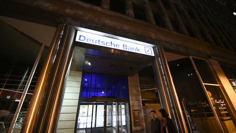 Deutsche Bank Logo Stock Video Footage 4k And Hd Video Clips