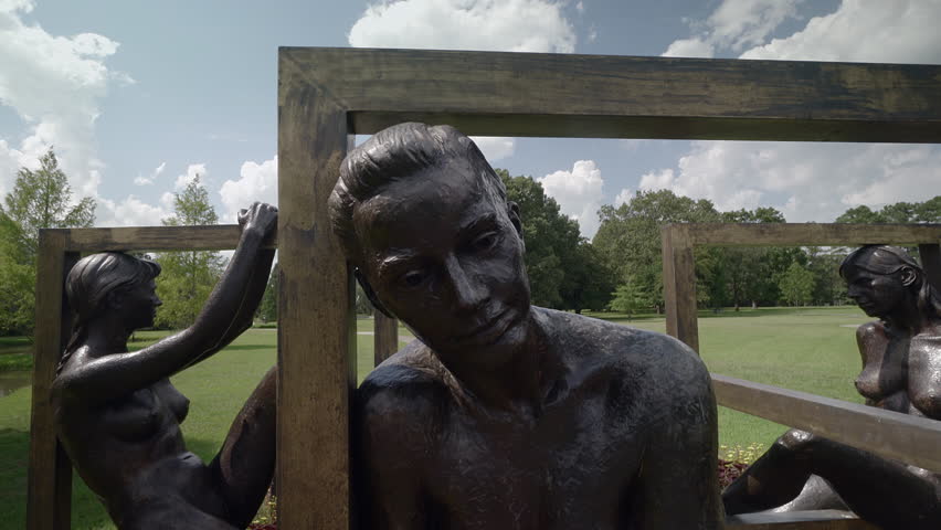 Nude Sculptures, Brookgreen Gardens, Myrtle Stock Footage Video (100%  Royalty-free) 22188814 | Shutterstock