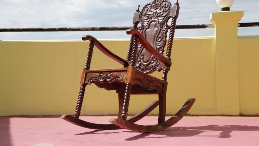In Philippines Old Dirty Stock Footage 100 Royalty Free Hd00 10in Philippines Old Dirty Terrace Whith Rocking Chair Empty Moving