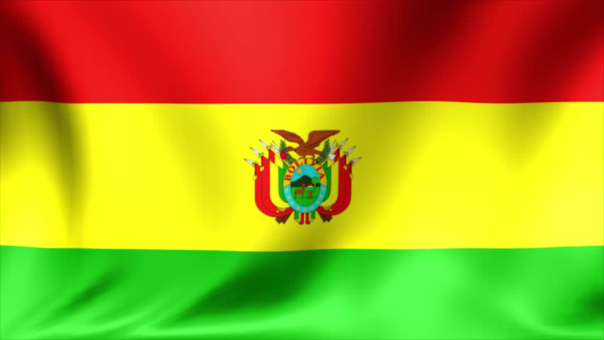 Bolivia Map Flag Rotating On Black Animation Stock Footage Video ...