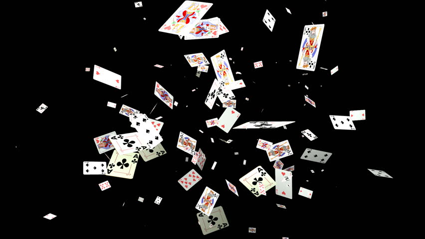 Playing Cards Background Stock Footage Video | Shutterstock