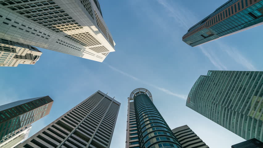 Looking at tall towers in Singapore image - Free stock photo - Public Domain photo - CC0 Images