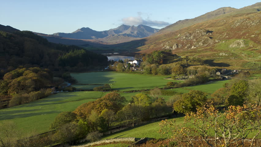 Time Lapse Of Welsh Countryside Stock Footage Video 100 Royalty Free   1 