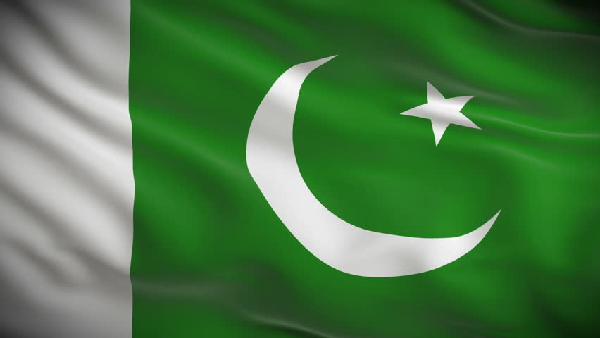 Flying Flag Of PAKISTAN | LOOPED | Stock Footage Video 709342 ...