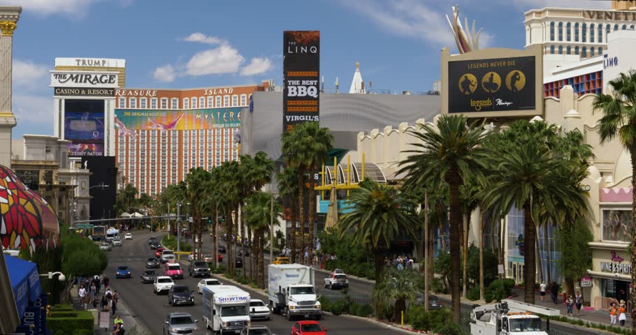 Stock video of las vegas - circa april, 2017 | 26284544 | Shutterstock