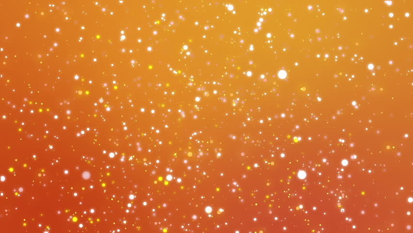 Glitter Orange Background with Sparkling Stock Footage Video (100%