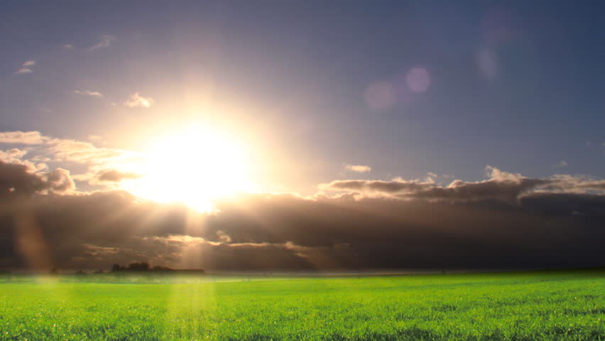 Stock video of time lapse sequence of sunset storm | 27654 | Shutterstock