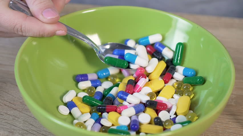 Medicine Pills on a Spoon image - Free stock photo - Public Domain ...