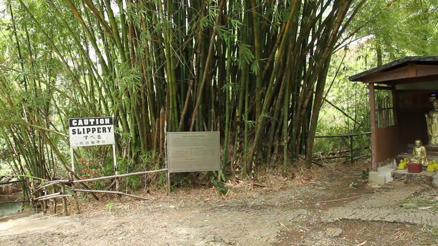 GUAM, UNITED STATESA Shrine Erected Near The Yokoi Cave On Guam Where ...