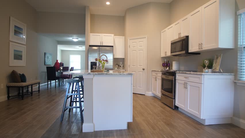 Interior of Different Rooms in Stock Footage Video (100% Royalty-free