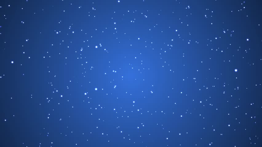 Starry Night Sky Animation Made Of Sparkly Light Star Particles Moving ...