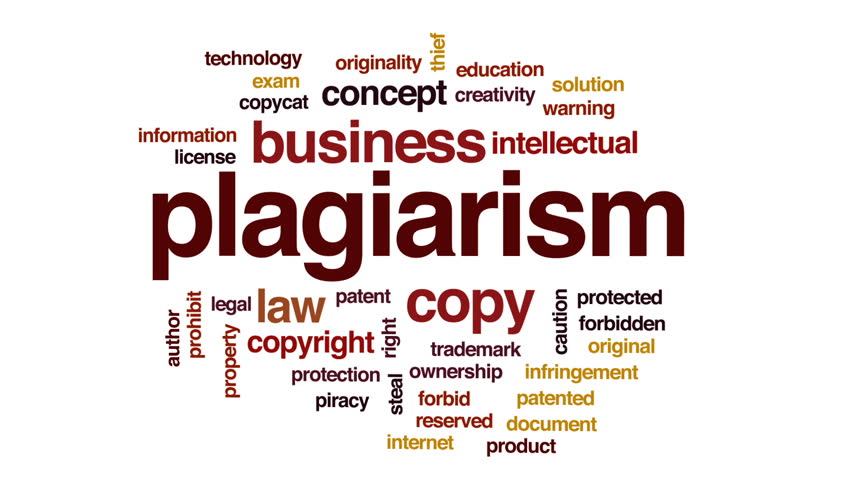 Header of plagiarism