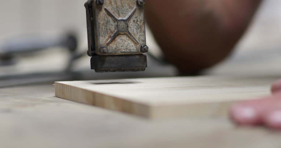 Wood Burning Logo - mockup