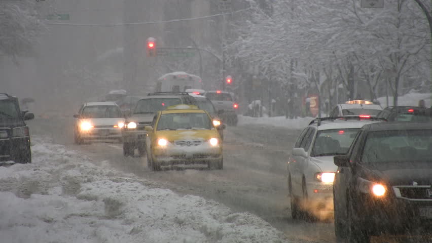 Stock video of vancouver, canada - december 24: snowstorm | 324604 ...