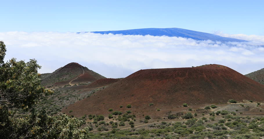  Mauna  Loa  As Seen From The Slopes Of Mauna  Kea Volcano On 