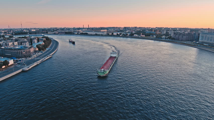 The city on neva river