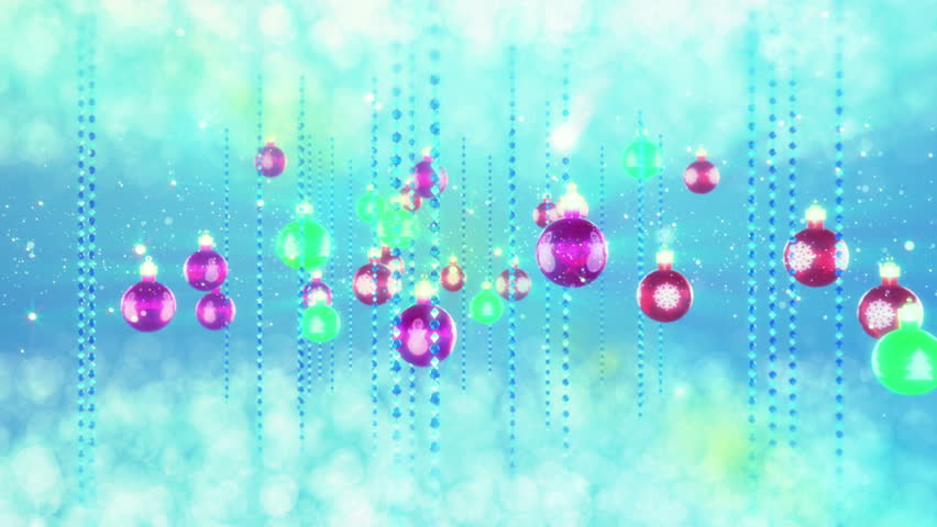 Abstract Christmas Background with Christmas Stock Footage Video (100% Royalty-free) 33437854