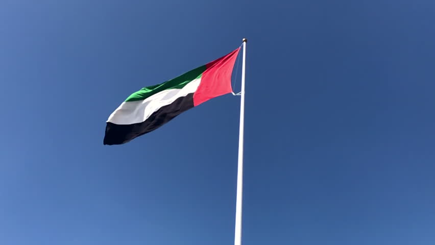 Uae Flag Moving in the Stock Footage Video (100% Royalty-free) 33706024 ...