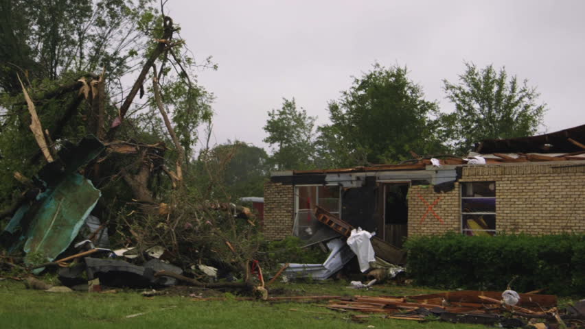 Damage from Tornado in Oklahoma image - Free stock photo - Public ...