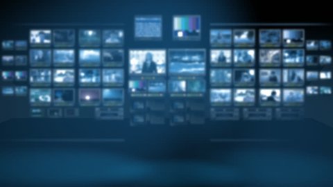 Monitor Wall Seamless Loop Background Stock Footage Video 100 Royalty Free Shutterstock