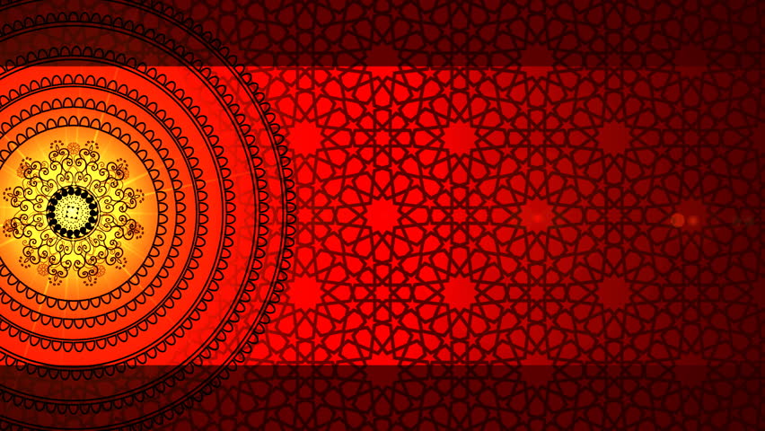 Red Pattern With Circles Design Stock Footage Video 100 Royalty Red Pattern With Circles Design