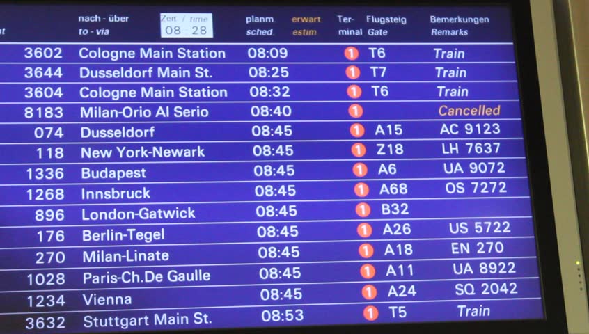 Дюссельдорф аэропорт табло. Flight Schedule. Flight Cancelled timetable.