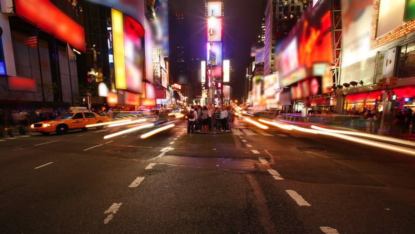 Times Square, New York City Stock Footage Video (100% Royalty-free