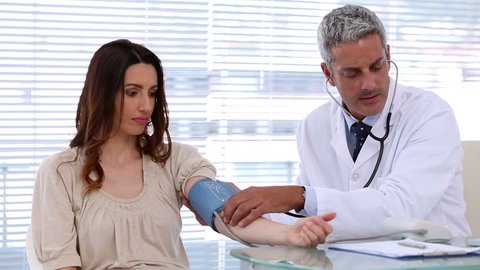 Bpbpbpxxx - Doctor Checking Blood Pressure His Patient Stock Footage Video (100%  Royalty-free) 4878794 | Shutterstock