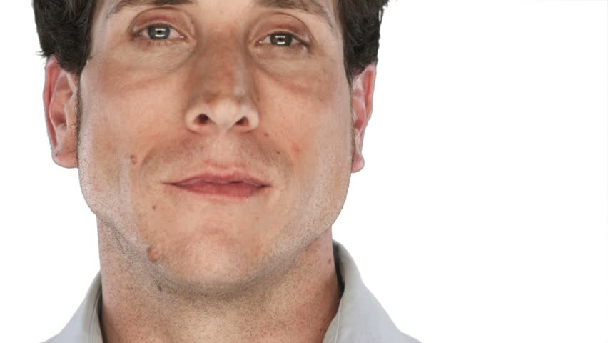 A Man On a White Stock Footage Video (100% Royalty-free) 4992494 | Shutterstock