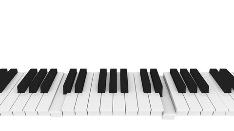 Loopable Animated Play Piano Keys Stock Footage Video (100% Royalty-free)  5013284 | Shutterstock
