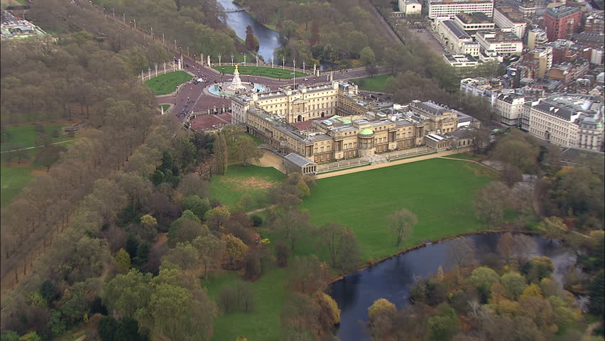 Buckingham Palace November 2012 - Stock Footage Video (100% Royalty