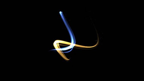 antenne Rektangel Skrivemaskine Randomly Moving Blue Gold Light Streaks Stock Footage Video (100%  Royalty-free) 5188364 | Shutterstock