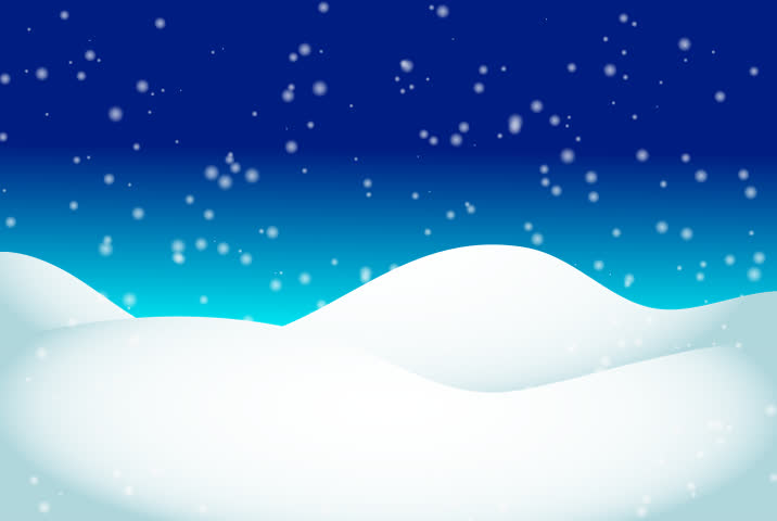 Simple Snow Scene Backdrop Stock Footage Video (100% Royalty-free