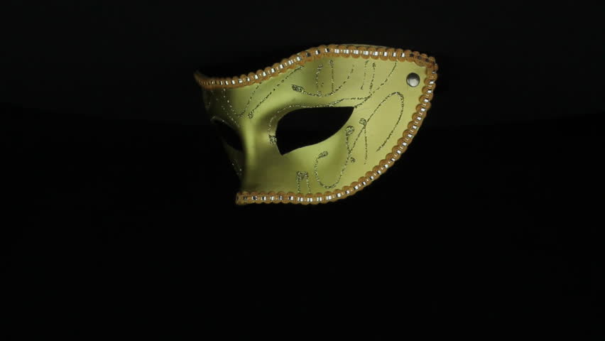 Gold Mask Rotates On A Stock Footage Video 100 Royalty Free 5564684 Shutterstock - 