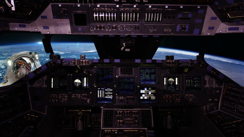 Space Shuttle Cockpit Looking On Stockvideos Filmmaterial 100 Lizenzfrei 5665994 Shutterstock