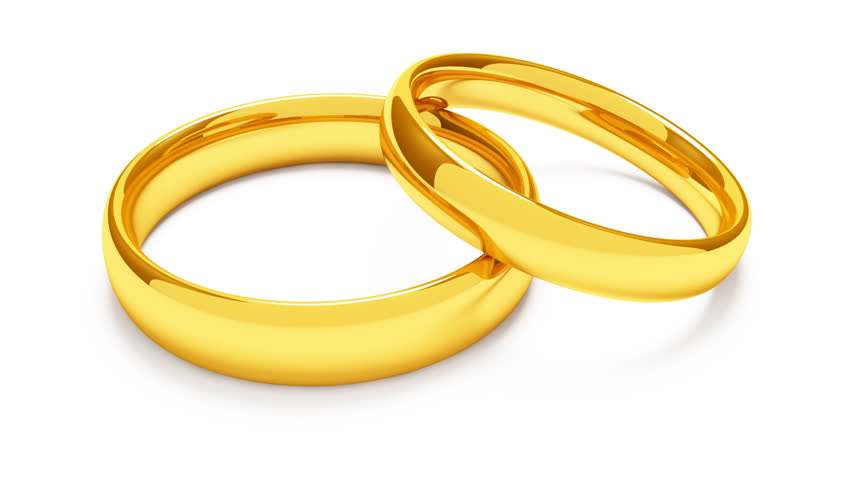 3D Animated Wedding Rings In HD1080 Stock Footage Video 2235934 ...