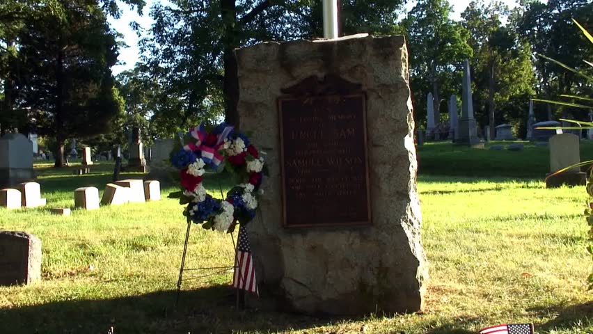 Uncle Sams Grave, Troy, New Stock Footage Video (100% Royalty-free ...