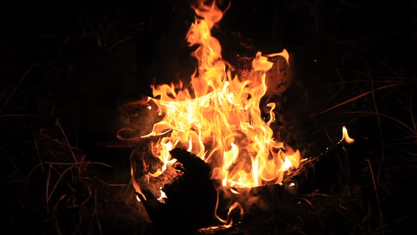 Burning A Witch Effigy As Part Of A Danish Midsummer Tradition Stock ...