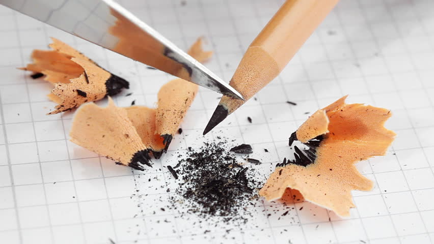 Sharpening of Pencil
