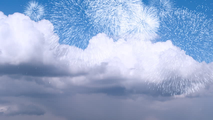 Daylight Fireworks Stock Footage Video (100% Royalty-free) 838024 ...