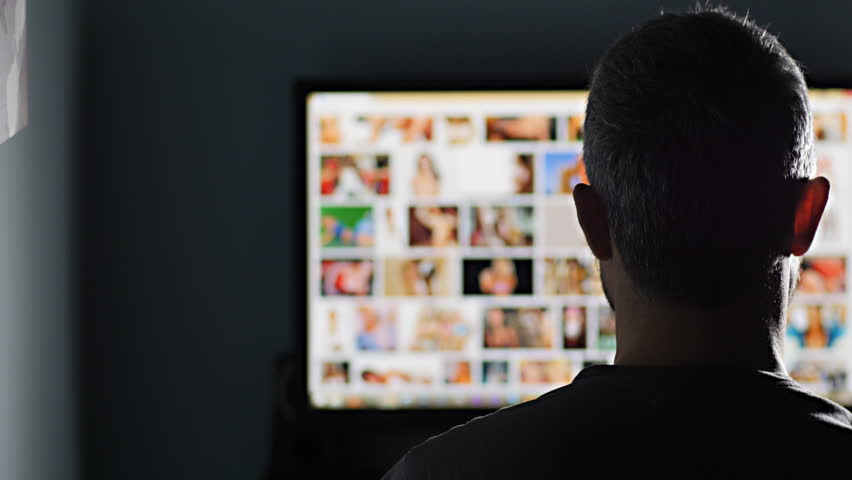 Black Internet - Man Watches Surfing Pornography Site Stock Footage Video (100%  Royalty-free) 8745844 | Shutterstock