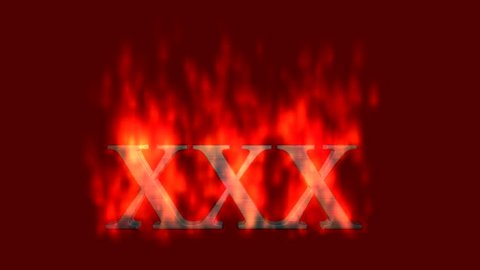 3xxx Sex Com Hd Video - Text Animation Word Xxx Burning On Stock Footage Video (100% Royalty-free)  8799724 | Shutterstock