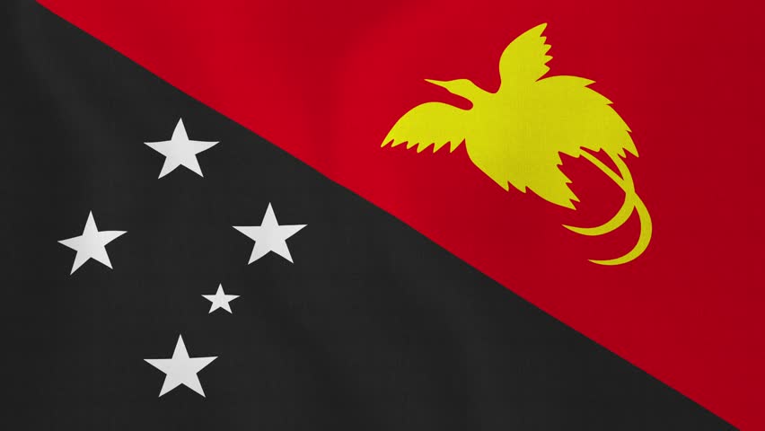 Papua New Guinea Flag Waving Stock Footage Video 2974555 | Shutterstock